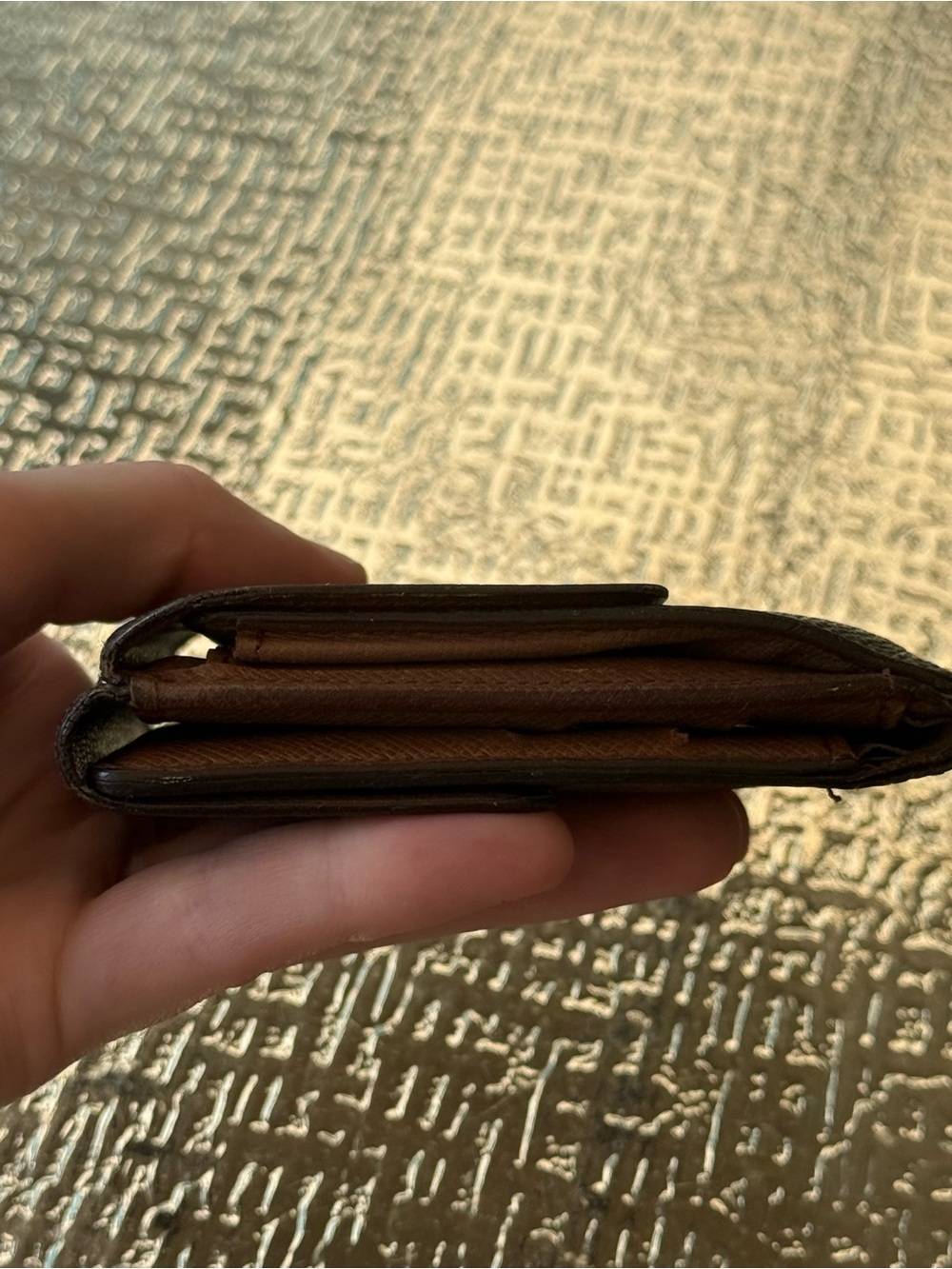 Louis Vuitton Monogram Compact Card wallet Holder in Brown - Picture 13 of 16